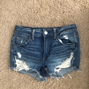 Jean shorts